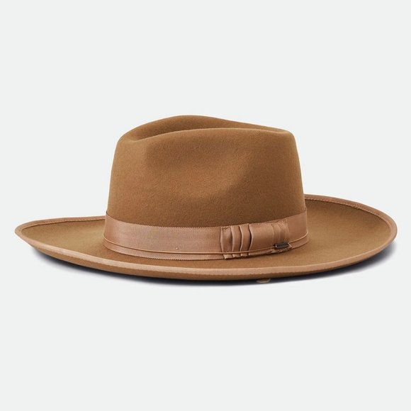 Brixton Reno Fedora Metal Bronze Size M main image 7